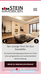 Mobile Screenshot of immobilien-stein.com